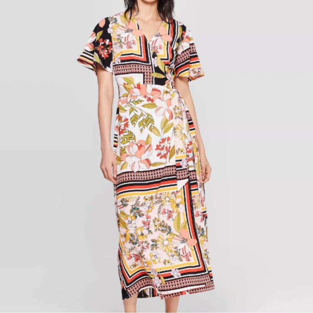 Who What Wear wrap dress